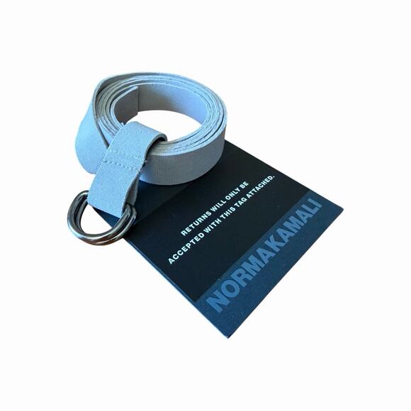Norma Kamali Skinny Belt Bundle 3 NWT One Size White Dust Southwest D Ring main image 12